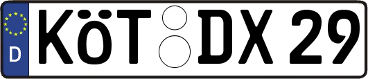 KÖT-DX29