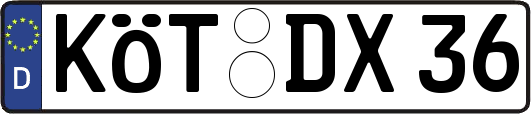 KÖT-DX36