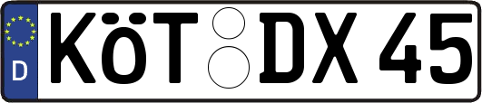 KÖT-DX45