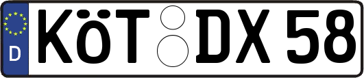 KÖT-DX58