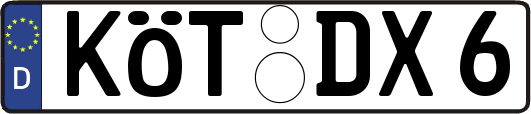 KÖT-DX6