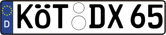 KÖT-DX65
