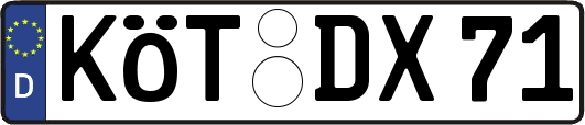 KÖT-DX71