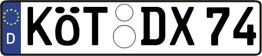 KÖT-DX74