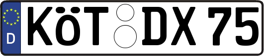 KÖT-DX75