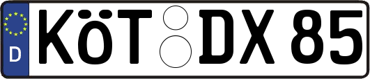 KÖT-DX85