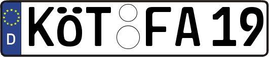 KÖT-FA19
