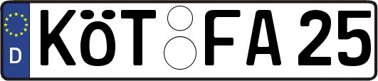 KÖT-FA25