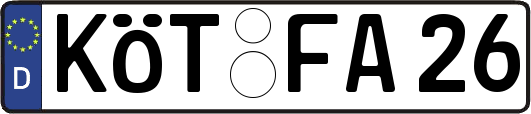 KÖT-FA26