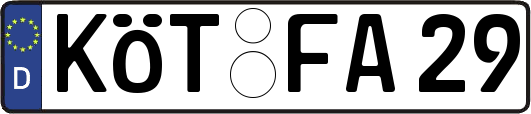 KÖT-FA29