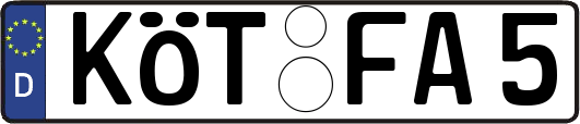 KÖT-FA5