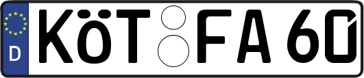 KÖT-FA60