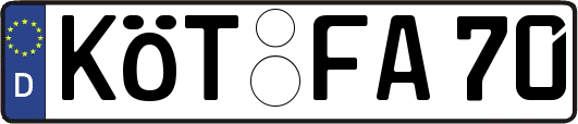 KÖT-FA70