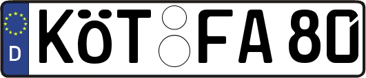KÖT-FA80
