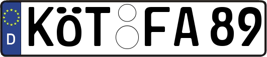 KÖT-FA89