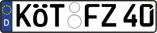 KÖT-FZ40