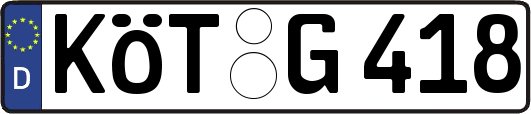 KÖT-G418