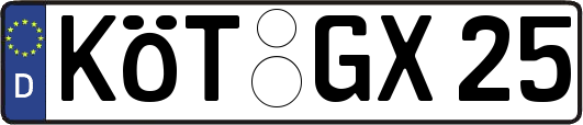KÖT-GX25