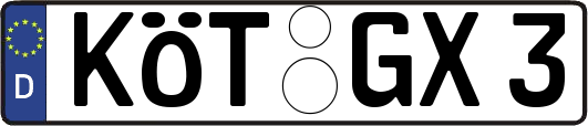 KÖT-GX3