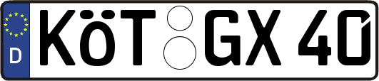 KÖT-GX40