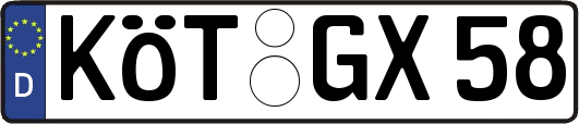 KÖT-GX58