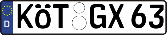 KÖT-GX63
