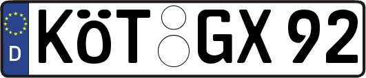 KÖT-GX92