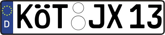 KÖT-JX13