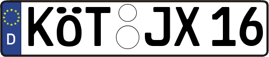 KÖT-JX16