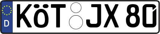 KÖT-JX80