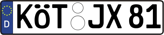 KÖT-JX81