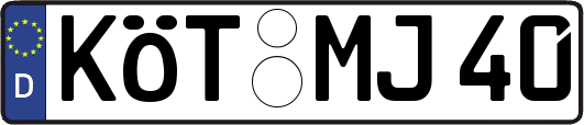 KÖT-MJ40