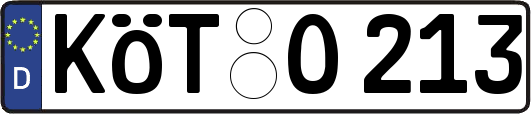 KÖT-O213