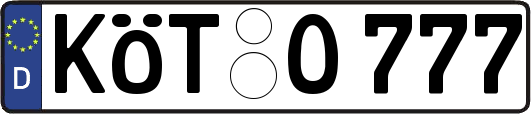 KÖT-O777