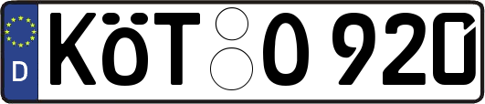 KÖT-O920