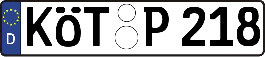 KÖT-P218