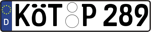 KÖT-P289