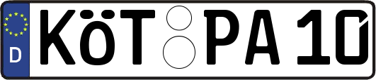KÖT-PA10