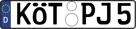 KÖT-PJ5