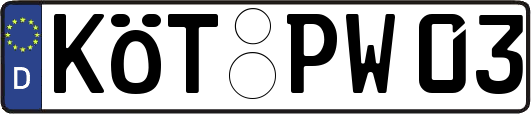 KÖT-PW03