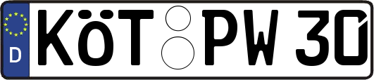 KÖT-PW30