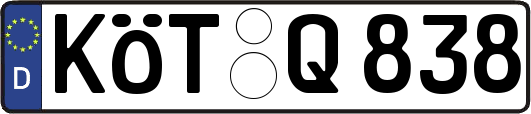 KÖT-Q838