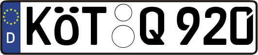 KÖT-Q920