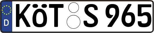 KÖT-S965