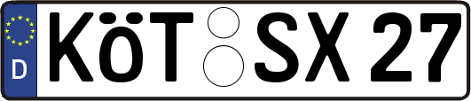 KÖT-SX27