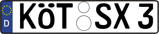 KÖT-SX3