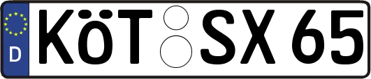 KÖT-SX65