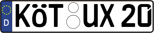 KÖT-UX20