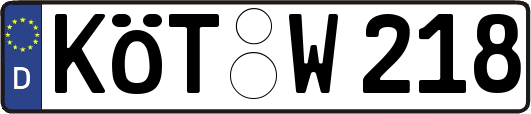 KÖT-W218