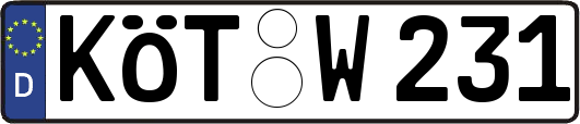 KÖT-W231